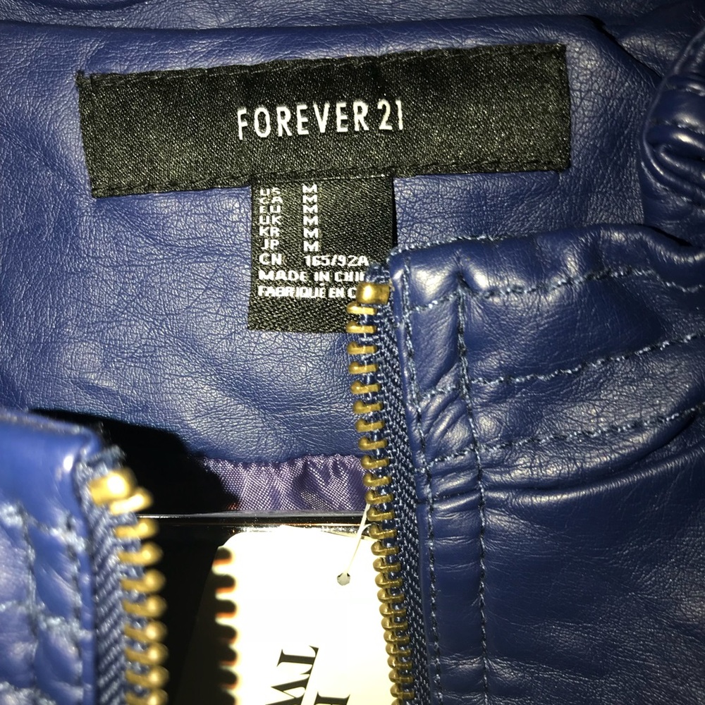 Forever 21 leather jacket